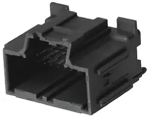 Produktfoto 1 von Molex Stac64  Automotive, Kfz-Steckverbinder, , Stecker, 12-polig, Schwarz / 2-reihig, 10A
