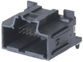 Produktfoto 1 von Molex Stac64  Automotive, Kfz-Steckverbinder, Leiterplattensteckverbinder, Stecker, 20-polig, Schwarz / 2-reihig, 10A