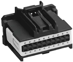Produktfoto 1 von Molex Stac64  Automotive, Kfz-Steckverbinder, Leiterplattensteckverbinder, Buchse, 20-polig, Schwarz / 2-reihig, 10A