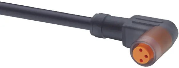 Produktfoto 1 von Lumberg RKMWV, 3-polig Sensor-Betätigungselementkabel, M8 Buchse / Freies Ende Nicht abgeschlossen, Länge 2 m