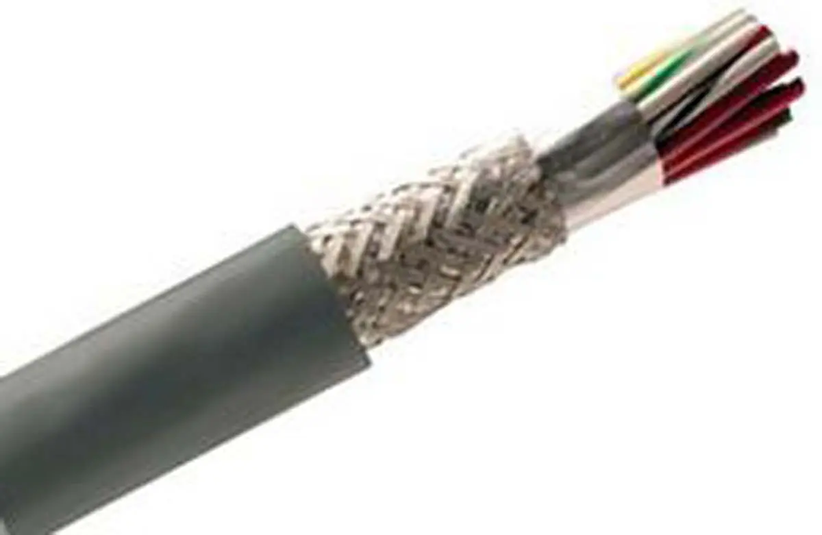 Produktfoto 1 von Alpha Wire ECO Steuerkabel, 20-adrig 0.5mm² 20 AWG Grau Geschirmt, 30 m, Polyethylen