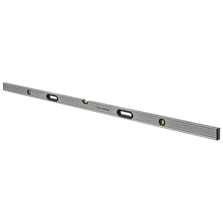 Produktfoto 1 von Stanley Wasserwaage, Typ Rahmenklemme, 1219 mm, Rahmen Aluminium, 3 Libelle/n Wasserdicht/Wasserbeständig Magnetisch,