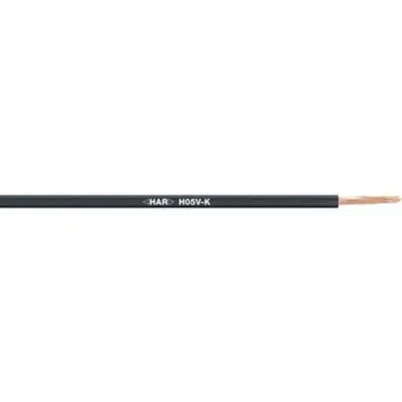 Produktfoto 1 von Lapp H05V-K Schaltdraht 0.5 mm² 100 m Schwarz Ø 2.1 mm 16 Litzen Polyvinylchlorid