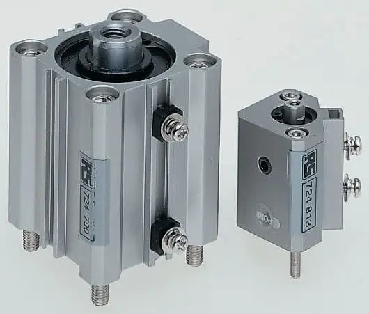 Produktfoto 1 von SMC CDQ2 Pneumatik-Kompaktzylinder 100 mm Doppeltwirkend, Bohrung Ø 32 mm, bis 1 Mpa