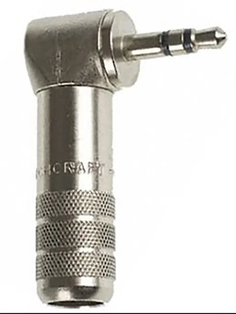 Produktfoto 1 von Switchcraft Klinkenstecker 3.5 mm gewinkelt Kabel Stecker 1 Stereo 4A Lot