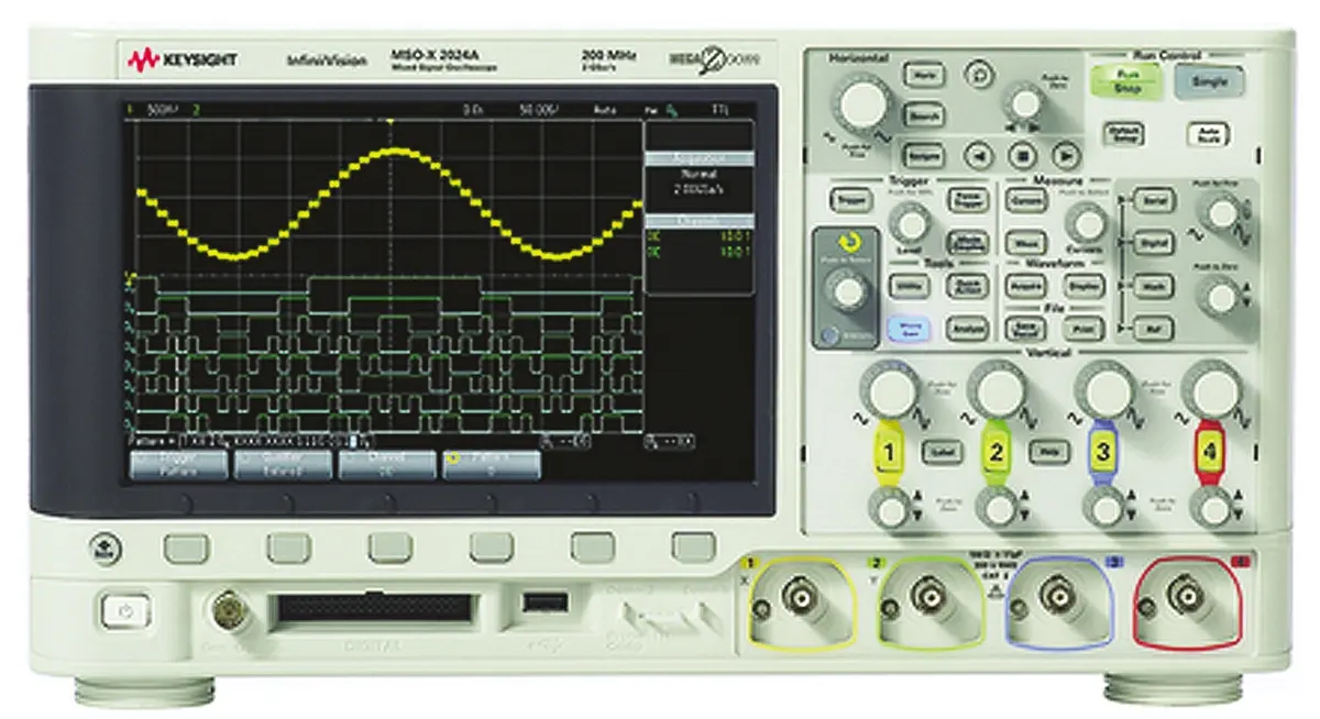 Produktfoto 1 von Keysight InfiniiVision 2000 X DSOX2002A Speicher Tisch Oszilloskop 2-Kanal Analog 70MHz, ISO-kalibriert USB