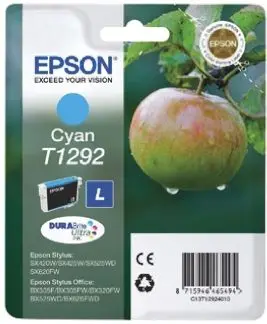 Produktfoto 1 von Epson T1292 Tintenpatrone für BX305FW+, BX305FW, SX420W, SX620FW, SX235W, SX435W, B42WD, SX425W, WF-7015, BX535WD,