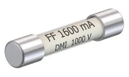 Produktfoto 1 von Staubli Patronensicherung FF / 1.6A 6.3 x 32 mm 1kV ac