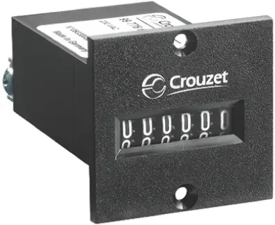Produktfoto 1 von Crouzet CIM36 Zähler Zähler Mechanisch Keine Rückstellung 6-stellig 110V dc