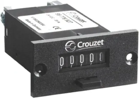 Produktfoto 1 von Crouzet CIM24 Mechanisch Zähler Manuell 5-stellig 230 V ac 99999