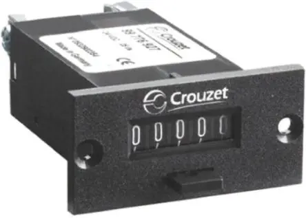 Produktfoto 1 von Crouzet CIM24 Zähler Zähler Mechanisch Manuell 5-stellig 230V ac