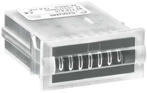 Produktfoto 1 von Crouzet CIM15 Mechanisch Zähler Keine Rückstellung 7-stellig Impulse 24 Vdc