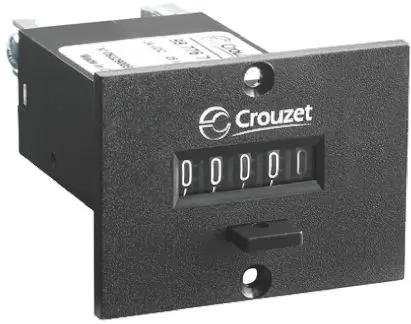 Produktfoto 1 von Crouzet CIM36 Zähler Zähler Mechanisch Manuell 5-stellig 24V dc