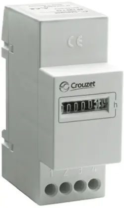 Produktfoto 1 von Crouzet CHMDR Mechanisch Addier Zähler Keine Rückstellung 7-stellig Stunden 27 Vdc 99999,99