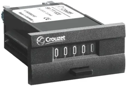 Produktfoto 1 von Crouzet CIM24 Zähler Zähler Mechanisch Manuell 5-stellig 230V ac