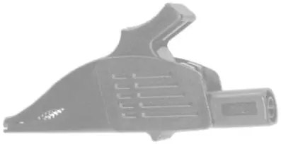 Produktfoto 1 von Staubli Messing 39.5 mm Krokodilklemme, Grau, 32A Thermoplastisches Elastomer Isoliert