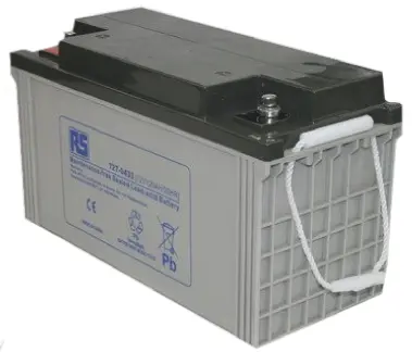 RS PRO RS PRO Abgedichteter Bleiakku, 12V / 120Ah, T11-Anschluss, 408 x 177 x 225mm