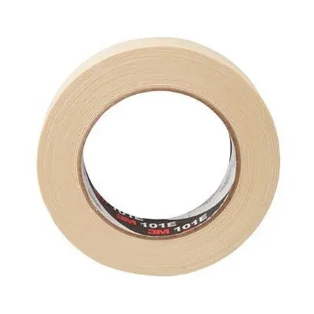 Produktfoto 1 von 3M 101E Scotch Papier Abdeckband Beige, Stärke 0.14 mm Gummi-Kleber 18mm x 50 m