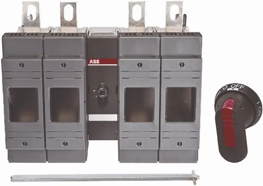 Produktfoto 1 von ABB OS250B Sicherungsschalter-Trennschalter / 4-polig 1250 A 1250 A Umschlossen, B1-B3 Sicherungsgröße, 3 phasig
