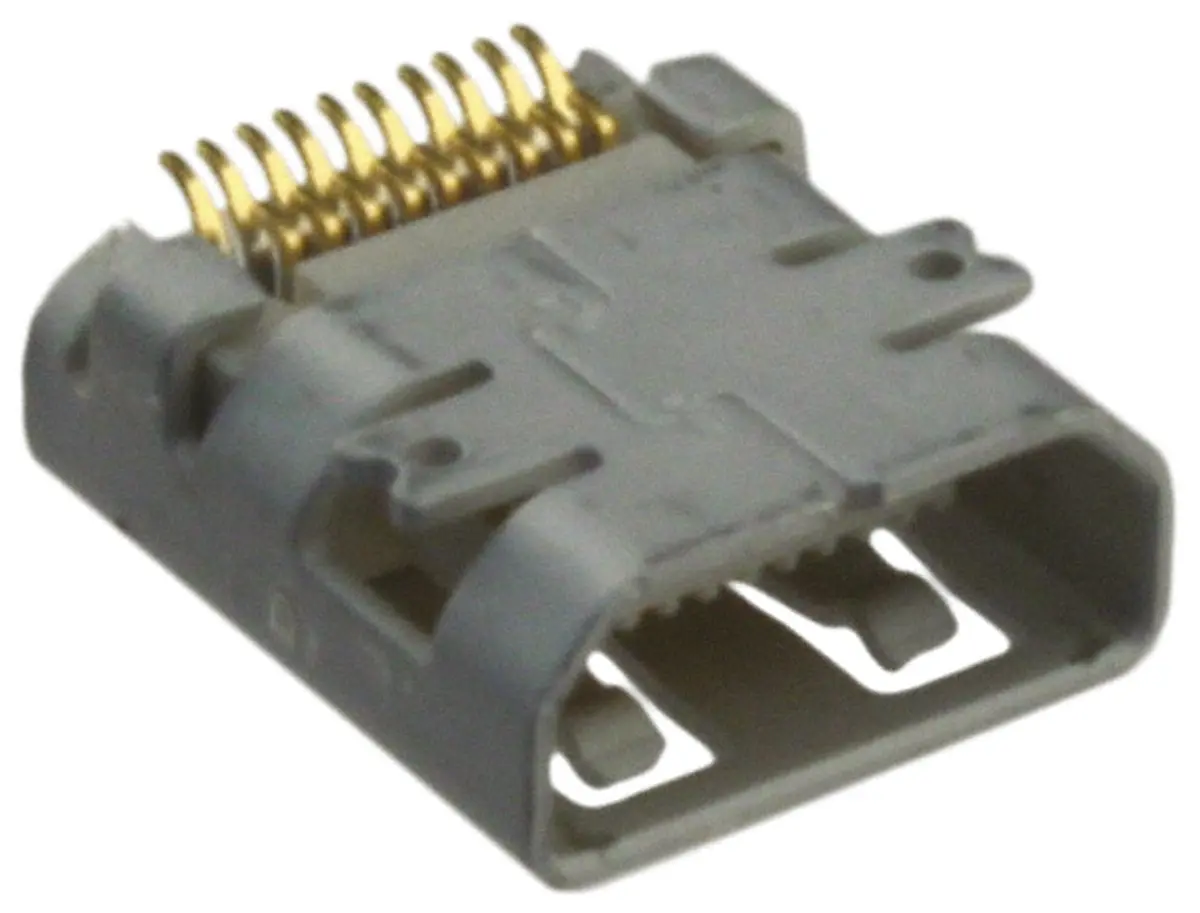 Molex HDMI-Stecker 19-polig Type D Buchse gewinkelt 30 V