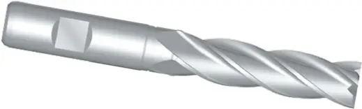 Produktfoto 1 von Dormer HSS Schaftfräser x 1 mm/ Schnittlänge 2 mm