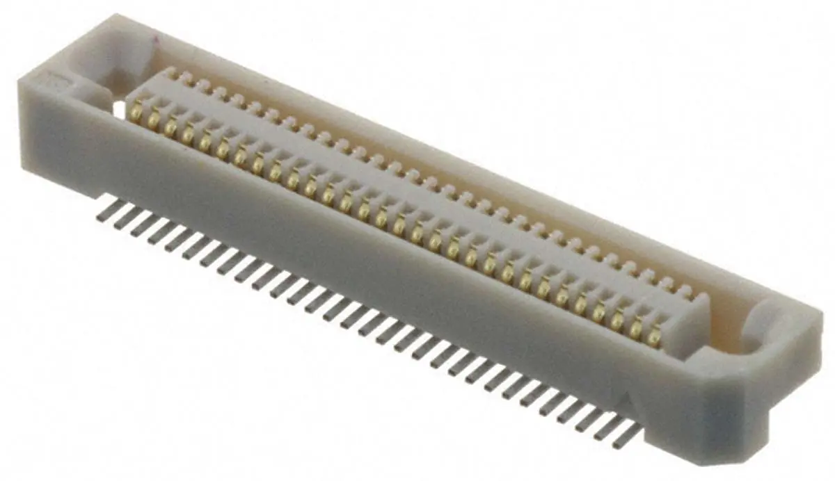 Produktfoto 1 von Hirose FX6 Leiterplattenbuchse Gerade Oberfläche 60-polig / 2-reihig, Raster 0.8 mm Lot