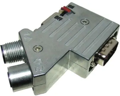 Produktfoto 1 von Provertha D-Sub-Steckverbinder 35 °, 9-polig, Kabel