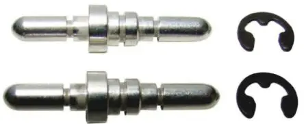 Produktfoto 1 von Provertha 114 TF Umbausatz für Sub-D Steckverbinder, 2 Kontakte, Stecker, Schwarz
