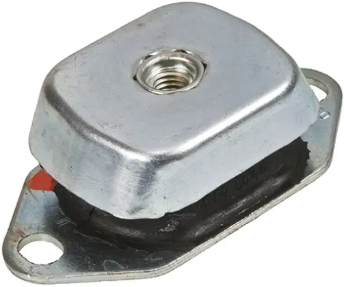 Produktfoto 1 von FIBET Gummi Vibrationsdämpfer, Maschinenfuß M12, Ø 80mm x 38mm