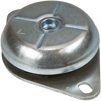 Produktfoto 1 von FIBET Gummi Vibrationsdämpfer, Maschinenfuß M10, Ø 78mm x 30mm