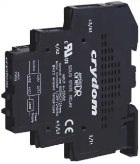 Produktfoto 1 von Sensata Crydom Halbleiter-Interfacerelais, 12 A Effektivwert max., DIN-Schienen 4 Vdc min. 600 V Effektivwert max. /