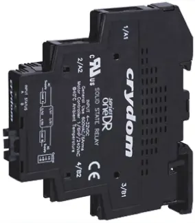 Produktfoto 1 von Sensata Crydom Halbleiter-Interfacerelais, 6 A Effektivwert max., DIN-Schienen 4 Vdc min. 280 Vrms max. / 32 Vdc max.
