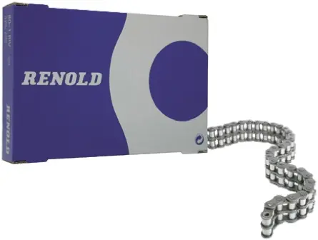 Produktfoto 1 von Renold Renold 06B-2 Stahl 2 Rollenkette BS, Teilung 9.525 mm, Länge 10 m, Länge 23 mm