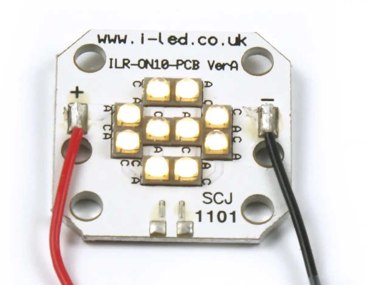 Produktfoto 1 von Intelligent LED Solutions OSLON 10 Cluster 41.3 V LED-Streifen 6500k, Weiß 25 mm