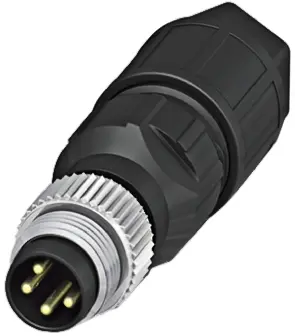 Produktfoto 1 von Phoenix Contact SACC M8 Rundsteckverbinder Stecker 4-polig Stecker 4A IP65, IP67