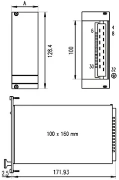 Produktfoto 1 von nVent SCHROFF Schaltnetzteil, 5V dc / 3A 230V dc