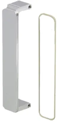 Produktfoto 1 von nVent SCHROFF Aluminium Frontplatte 7 U, Grau Abgeschirmt 483 mm 310.3 mm