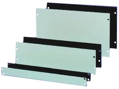 Produktfoto 1 von nVent SCHROFF Aluminium 7 U x 42 HP Belüftet, Grau 238.7 mm 128.4 mm