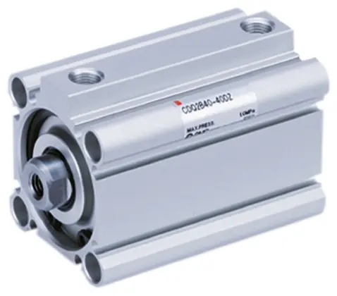 Produktfoto 1 von SMC CDQ2 Pneumatik-Kompaktzylinder 50 mm Doppeltwirkend, Bohrung Ø 63 mm, bis 1 Mpa