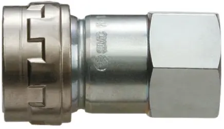 Produktfoto 1 von SMC Pneumatische Schnellsteckkupplung Baustahl Buchse, RC