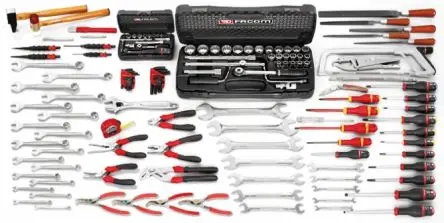 Produktfoto 1 von Facom Mechanisches Werkzeugset Werkzeugsatz 165-teilig