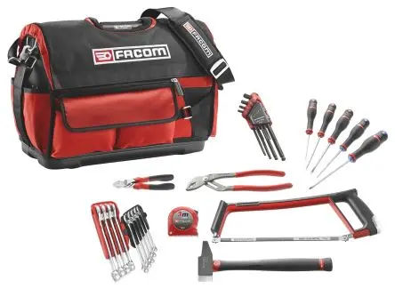 Produktfoto 1 von Facom Werkzeugsatz für Ingenieure Werkzeugsatz, Tasche 29-teilig