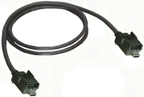 Molex USB-Kabel, Mini-USB B / Mini-USB B, 500mm USB 2.0 Schwarz