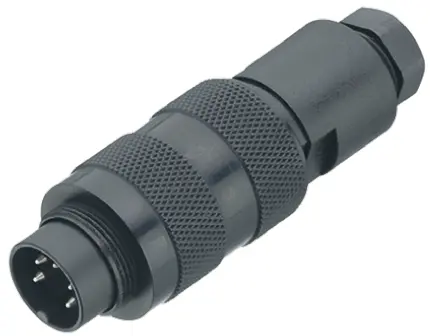 Produktfoto 1 von binder 723 21.5 M16 Rundsteckverbinder Buchse 19-polig Stecker 3A Kabel IP40