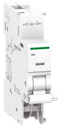 Produktfoto 1 von Schneider Electric Acti9 Acti9 Auxiliaires Geräteschutzschalter DIN-Hutschiene Unterspannungsauslöser für ARA, ic60 MCB,