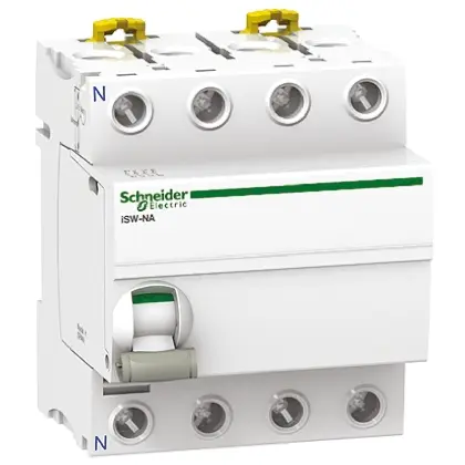 Produktfoto 1 von Schneider Electric A9 Trennschalter 3-polig DIN-Hutschiene 63A Grau IP20 3-phasig
