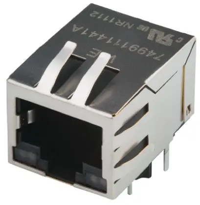 Produktfoto 1 von Wurth Elektronik WE-RJ45 LAN Buchse RJ45-Steckverbinder, 1-Port Abgeschirmt