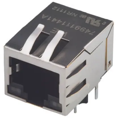Produktfoto 1 von Wurth Elektronik 74991 Buchse RJ45-Steckverbinder, 1-Port Abgeschirmt
