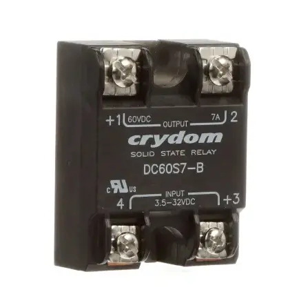 Produktfoto 1 von Sensata Crydom DC60 SMD Halbleiterrelais DC, 1-poliger Öffner 60 Vdc / 7 A