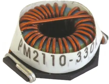 Bourns PM2110 Drosselspule Nein, 100 μH 5.4 A mit Eisen-Kern, 2110 Gehäuse ±10 % Drahtgewickelt 30.5 mm